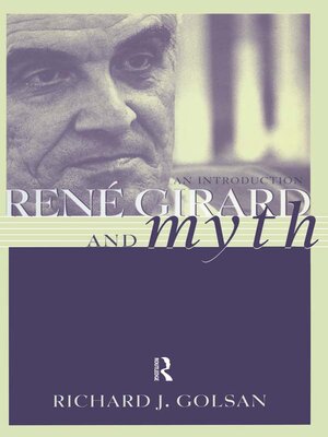 cover image of Rene Girard and Myth